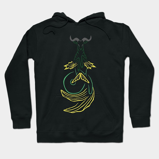 Capricorn 2 Hoodie by Pochfad